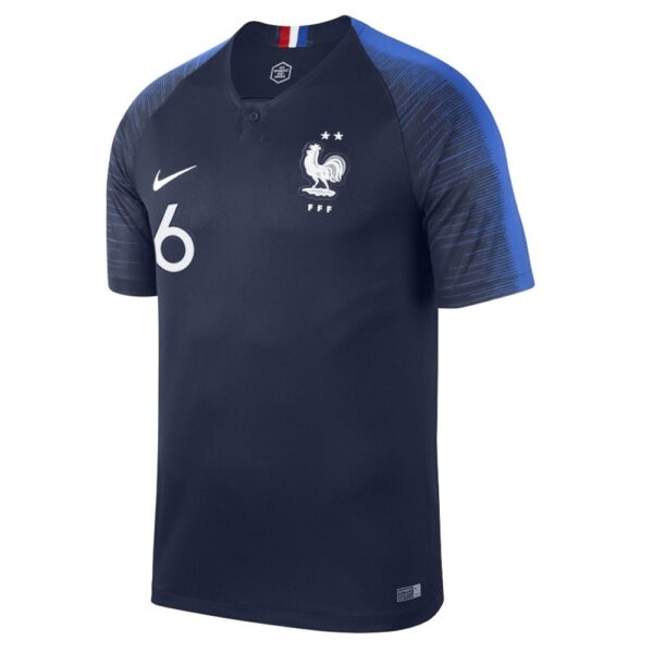 MAILLOT FRANCE DOMICILE POGBA 2018-2019