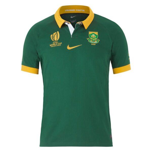 Maillot South Africa Springboks Domicile Coupe Du Monde Rugby 2023